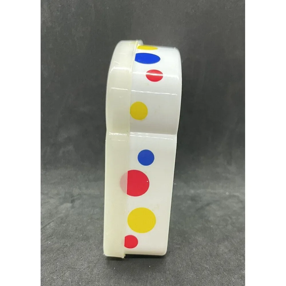 Wonder Bread Sandwich HOLDER‎ Plastic STORAGE CONTAINER CLASSIC WHITE LOGO +DOTS